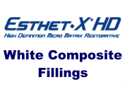 white fillings